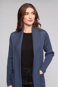 Vassalli Longline Cardi With Pockets