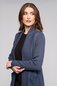 Vassalli Longline Cardi With Pockets