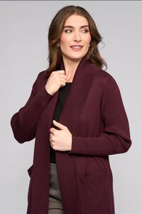 Vassalli Longline Cardi With Pockets