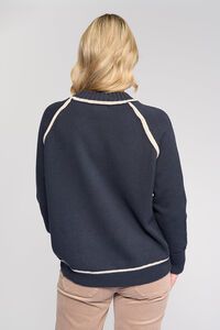 Vassalli Zane Contrast Trim Sweater