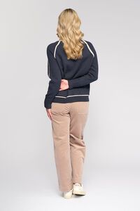 Vassalli Zane Contrast Trim Sweater