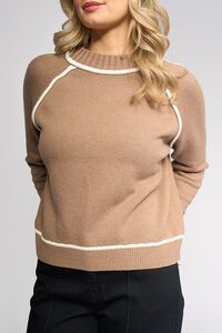 Vassalli Zane Contrast Trim Sweater
