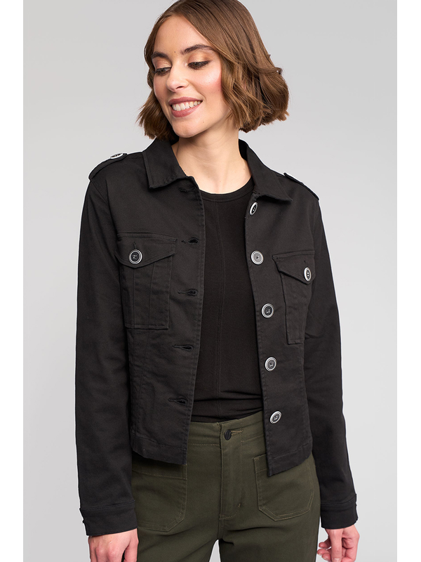 Vassalli Satellite Button Detail Jacket
