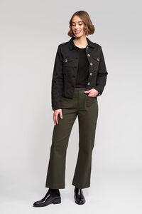 Vassalli Satellite Button Detail Jacket