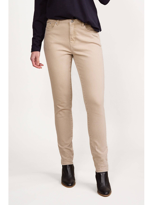 Vassalli Reign Skinny Basket Weave Jean