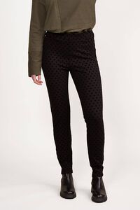 Vassalli View Skinny Printed Pull On Ponti Pant