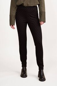 Vassalli View Skinny Printed Pull On Ponti Pant
