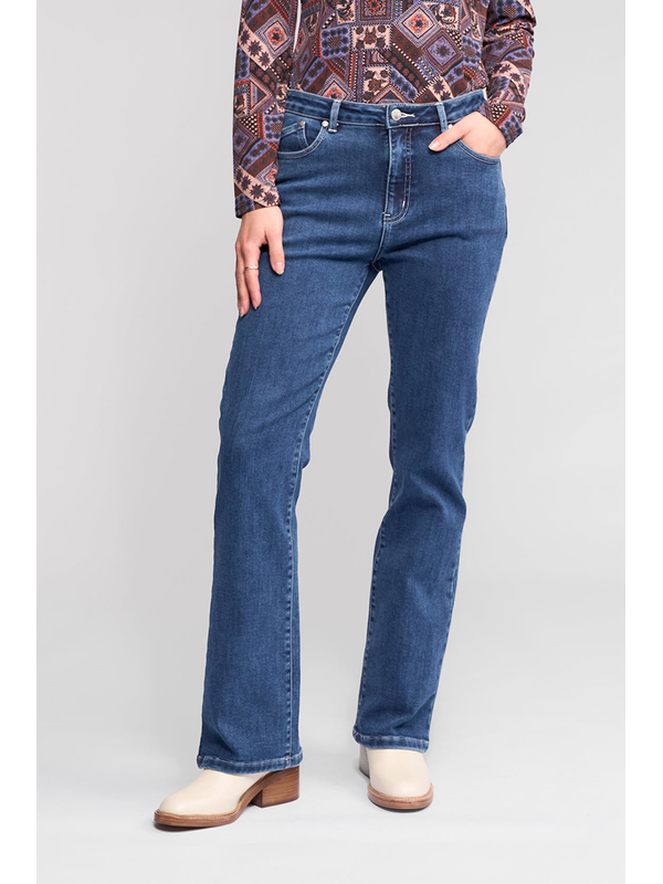 Vassalli Theory Brushed Boot Leg Jean