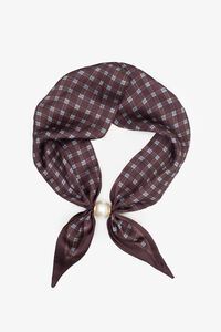 Antler Pearl Bow Fasten Neck Tie