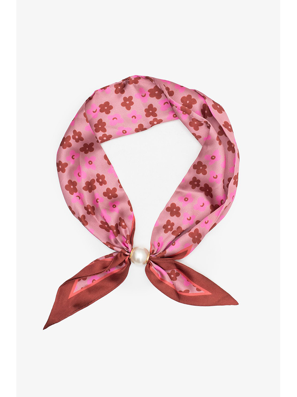 Antler Pearl Bow Daisy Dust Neck Tie 