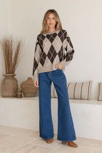 Miss Marlow Argyle Knit