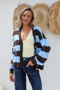 Miss Marlow Brady Bunch Stripe Cardi
