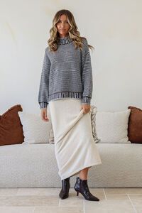 Miss Marlow Contrast Stripe Billie Knit