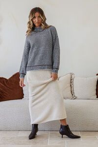 Miss Marlow Contrast Stripe Billie Knit