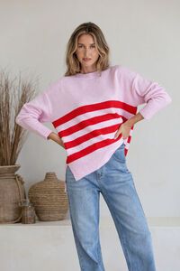 Miss Marlow Stripe Detail Manor Knit