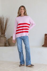 Miss Marlow Stripe Detail Manor Knit