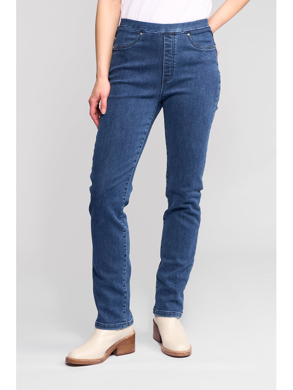 Vassalli Bay Pull On Slim Denim Pant
