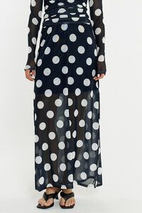 Sass Pammie Mesh Spot Skirt
