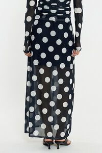 Sass Pammie Mesh Spot Skirt
