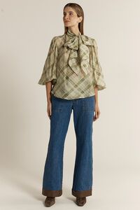 Fate + Becker Eve Pussybow Blouse