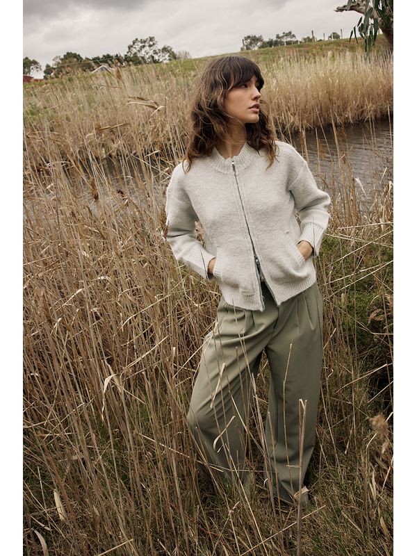 Fate + Becker Lumi Zip Up Jumper