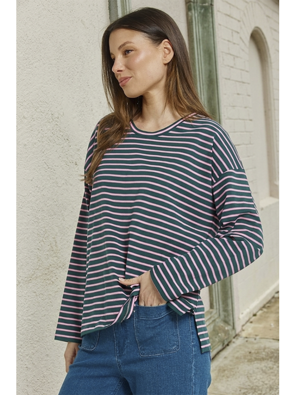 Betty Basics Vienna Stripe Tee