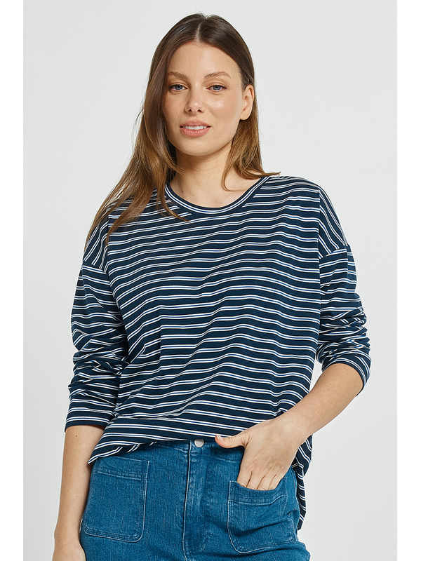 Betty Basics Vienna Stripe Tee
