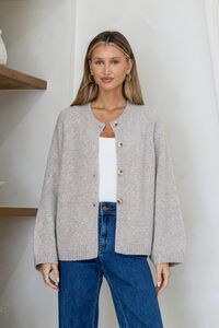 Miss Marlow Long Sleeve Lennox Button Cardi