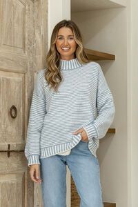Miss Marlow Contrast Stripe Billie Knit