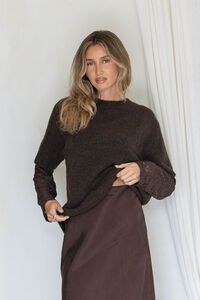 Miss Marlow Lace Sleeve Layer Knit