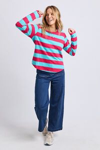 Elm Spritz Stripe Long Sleeve Tee