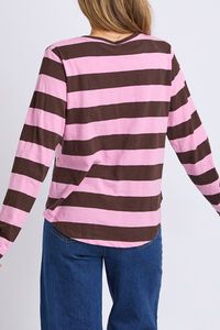 Elm Spritz Stripe Long Sleeve Tee