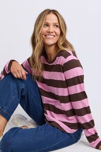 Elm Spritz Stripe Long Sleeve Tee