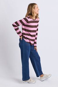 Elm Spritz Stripe Long Sleeve Tee