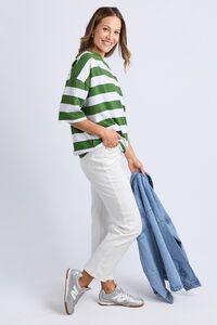 Elm Mazie Block Stripe Sweat