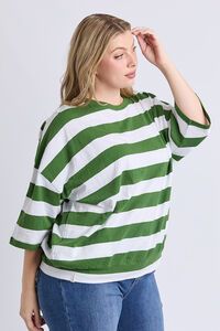 Elm Mazie Block Stripe Sweat