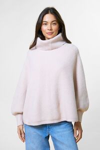 Stella + Gemma Polo Neck Poncho