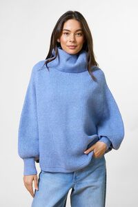 Stella + Gemma Polo Neck Poncho