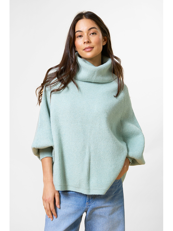 Stella + Gemma Polo Neck Poncho