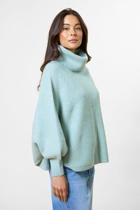 Stella + Gemma Polo Neck Poncho