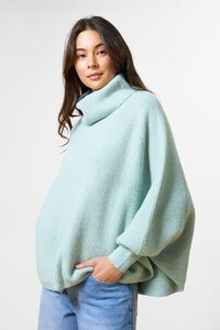 Stella + Gemma Polo Neck Poncho