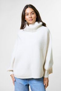 Stella + Gemma Polo Neck Poncho