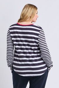 Elm All Sorts Long Sleeve Stripe Top