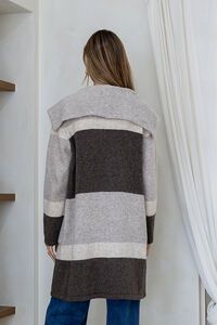 Miss Marlow Geneva Pocket Colour Block Coatigan