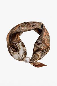 Antler Pearl Bow Baroque Neck Tie 