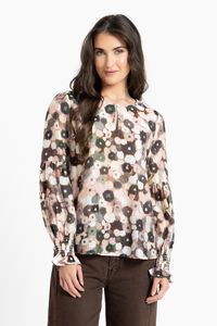 Seeking Lola Blush Poppy Vienna Blouse