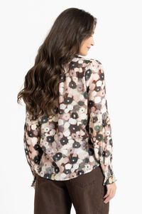 Seeking Lola Blush Poppy Vienna Blouse