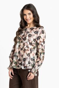 Seeking Lola Blush Poppy Vienna Blouse