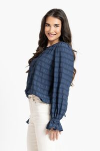 Seeking Lola Navy Harper Top