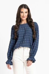 Seeking Lola Navy Harper Top